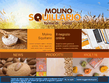 Tablet Screenshot of molinosquillario.it